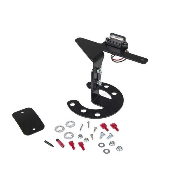 Suport pentru Plăcuța de Înmatriculare a Roții de Rezervă, JKS, Jeep Wrangler 1987 - 1995, Jeep Wrangler 1997 - 2018 - EDK.ro