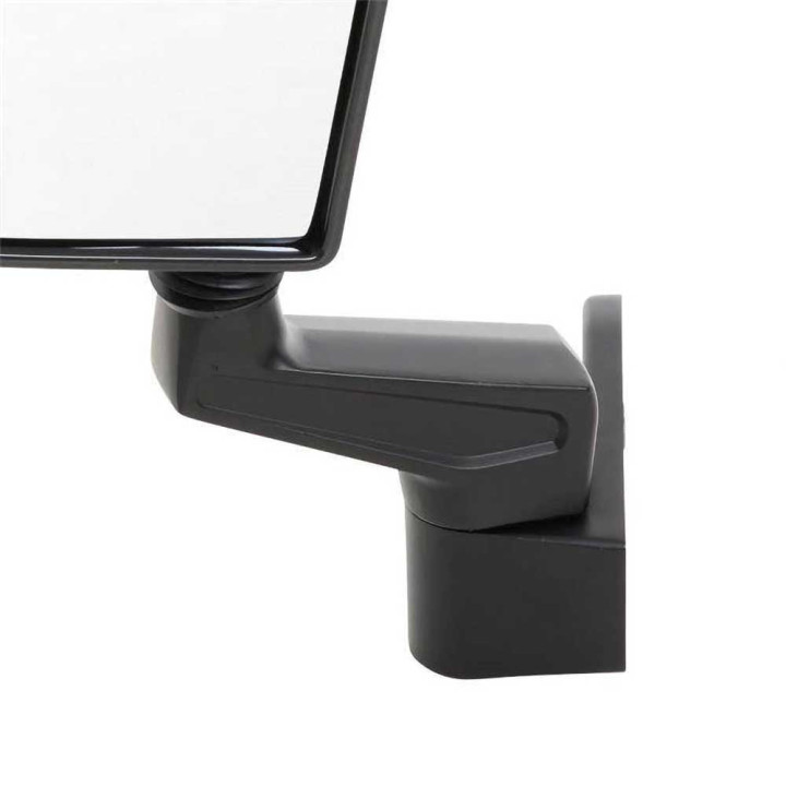 Side Mirrors Black, Smittybilt, Jeep Wrangler 1987 - 1995, Jeep Wrangler 1997 - 2018 - EDK.ro