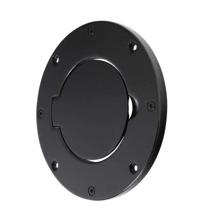 Gas Cover Aluminium Black, Smittybilt, Jeep Wrangler 1997 - 2006 - EDK.ro