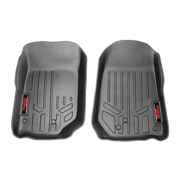 Front Floor Mats, Rough Country, Jeep Wrangler 1997 - 2006 - EDK.ro