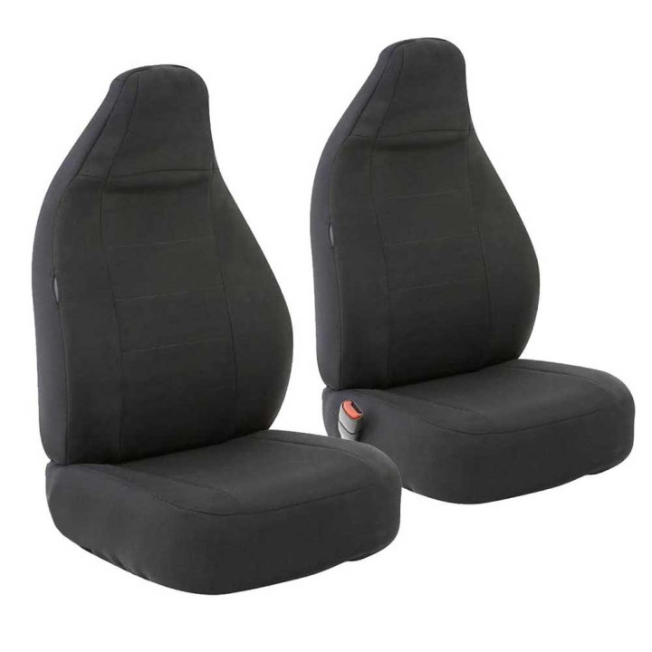 Huse Scaune Față Negre, Smittybilt Custom Fit G.E.A.R., Jeep Wrangler 1997 - 2006 - EDK.ro