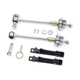 Kit Bielete Bară Antiruliu Față Deconectabile, Zone Offroad Lift 0-2 Inch, Jeep Wrangler 1997 - 2006 - EDK.ro