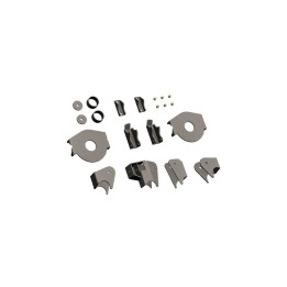 OEM Rear Axle Bracket Kit, Barnes 4WD, Jeep Wrangler 1997 - 2006 - EDK.ro