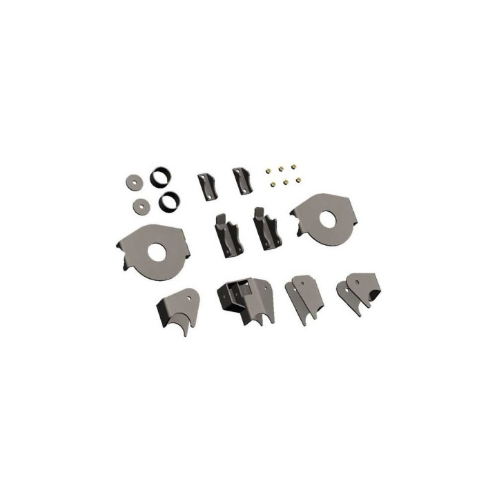 Kit Suport Punte Spate OEM, Barnes 4WD, Jeep Wrangler 1997 - 2006 - EDK.ro