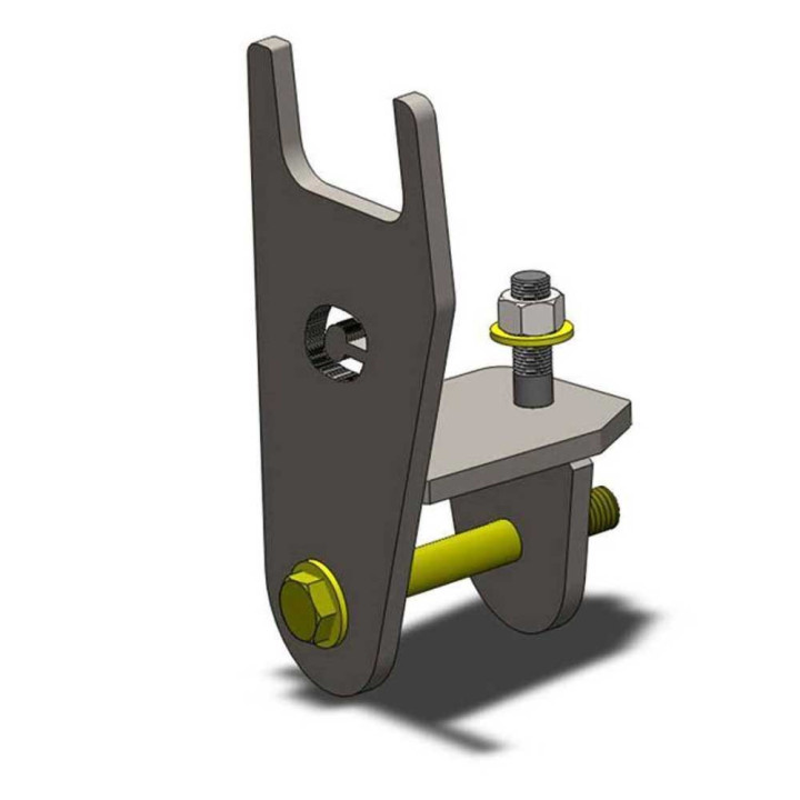 Track Bar Drop Bracket, Clayton Off Road Lift 4-7 Inch, Jeep Wrangler 1997 - 2006 - EDK.ro