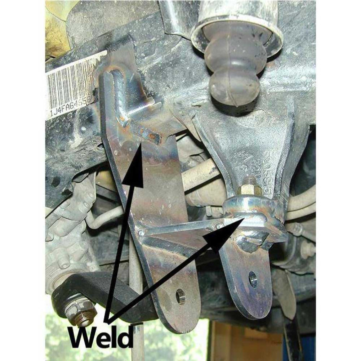Track Bar Drop Bracket, Clayton Off Road Lift 4-7 Inch, Jeep Wrangler 1997 - 2006 - EDK.ro