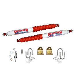 Dual Steering Stabilizer White, Skyjacker, Jeep Wrangler 1997 - 2006 - EDK.ro