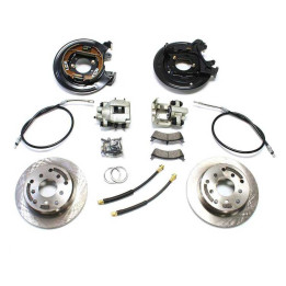 Rear Disc Brake Conversion Kit, TeraFlex, Jeep Wrangler 1997 - 2006 - EDK.ro