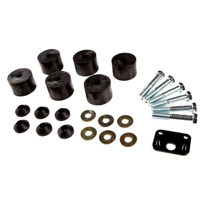 Transfer Case Drop Kit 1-5/8 Inch, Zone Offroad Lift 4 Inch, Jeep Wrangler 1997 - 2006 - EDK.ro