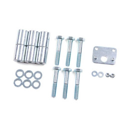 Transfer Case Drop Kit 1-5/8 Inch, Zone Offroad Lift 4 Inch, Jeep Wrangler 1997 - 2006 - EDK.ro