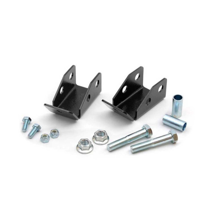 Rear Shock Relocation Kit, Rough Country, Jeep Wrangler 1997 - 2006 - EDK.ro