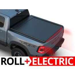 Electronically Assisted Roll Top Tonneau Bed Cover, Tessera 4x4 Roll+, Dodge RAM 2500 Bed Length 6.4 Feet 2010 - 2018 - EDK.ro