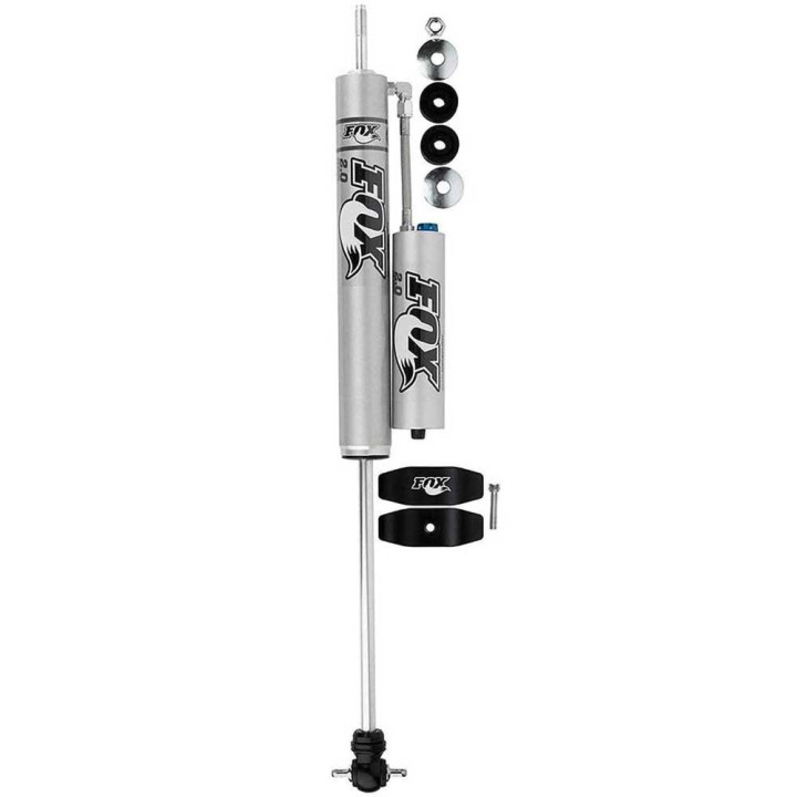 Front Nitro Shock Absorber, FOX Factory Performance 2.0 IFP Reservoir Adjustable LSC Lift 3-4.5 Inch, Jeep Wrangler 1997 - 2006 