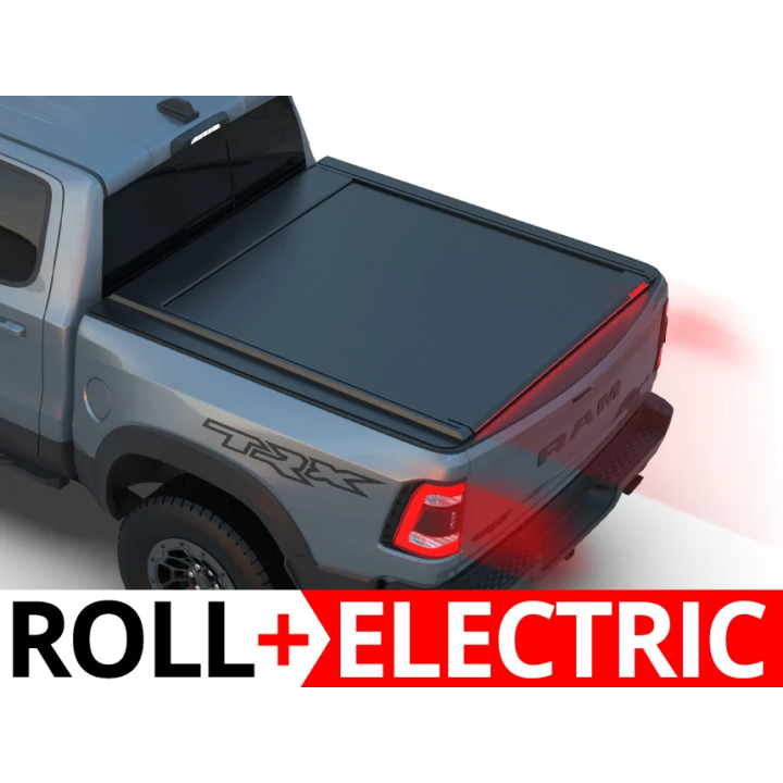 Electronically Assisted Roll Top Tonneau Bed Cover, Tessera 4x4 Roll+, Dodge RAM 2500 Bed Length 8.0 Feet 2010 - 2018 - EDK.ro