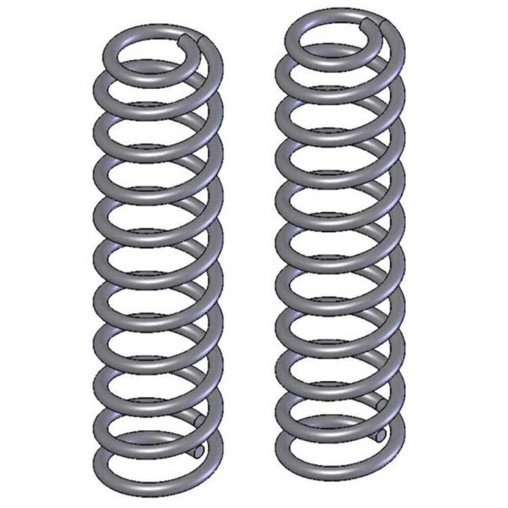 Front Coil Springs, Clayton Off Road Lift 4 Inch, Jeep Wrangler 1997 - 2006 - EDK.ro
