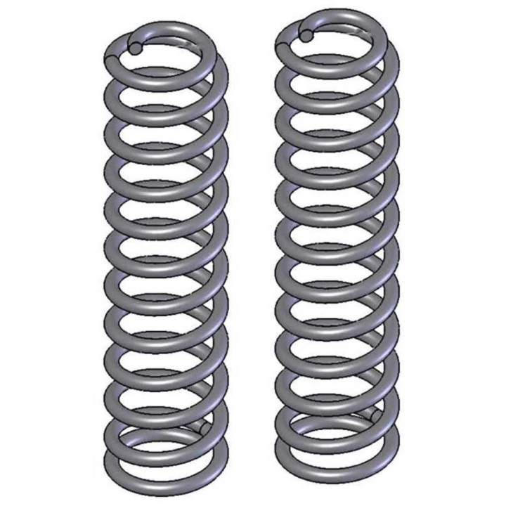Front Coil Springs, Clayton Off Road Lift 5.5 Inch, Jeep Wrangler 1997 - 2006 - EDK.ro