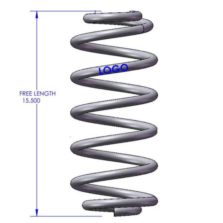 Rear Coil Springs, Clayton Off Road Lift 4 Inch, Jeep Wrangler 1997 - 2006 - EDK.ro