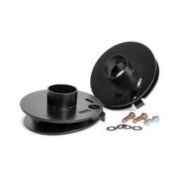 Plăci de Corecție a Arcurilor Elicoidale Spate, Rough Country, Jeep Wrangler 1997 - 2006 - EDK.ro