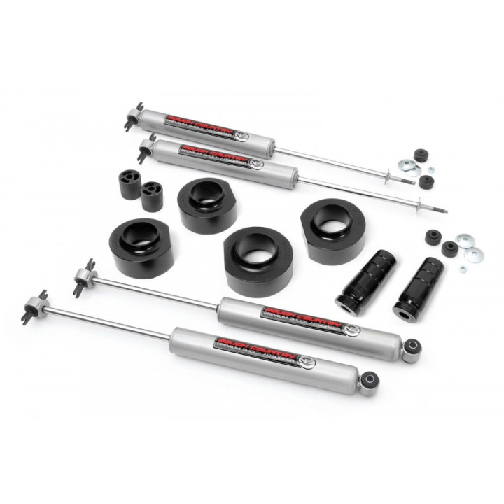 Lift Kit, Rough Country N3 Lift 1.5 Inch, Jeep Wrangler 1997 - 2006 - EDK.ro