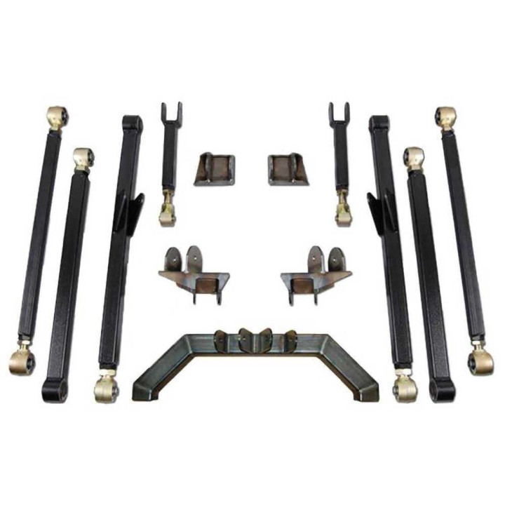 Long Arm Upgrade Kit, Clayton Off Road Lift 4-8 Inch, Jeep Wrangler 1997 - 2006 - EDK.ro