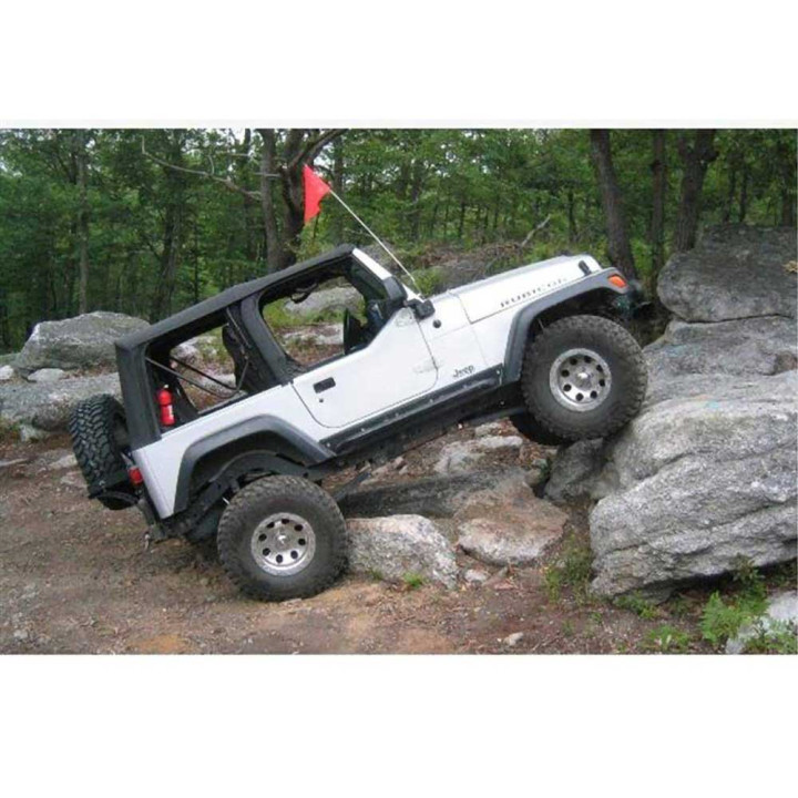 Suspension Long Arm Kit, Clayton Off Road Lift 4 Inch, Jeep Wrangler 1997 - 2006 - EDK.ro
