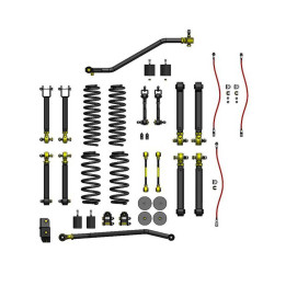 Suspension Lift Kit Premium, Clayton Off Road Lift 4 Inch, Jeep Wrangler 1997 - 2006 - EDK.ro