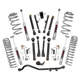 Kit Suspensie de Ridicare, Rough Country 6CYL X-Series Lift 2.5 Inch, Jeep Wrangler 1997 - 2006 - EDK.ro