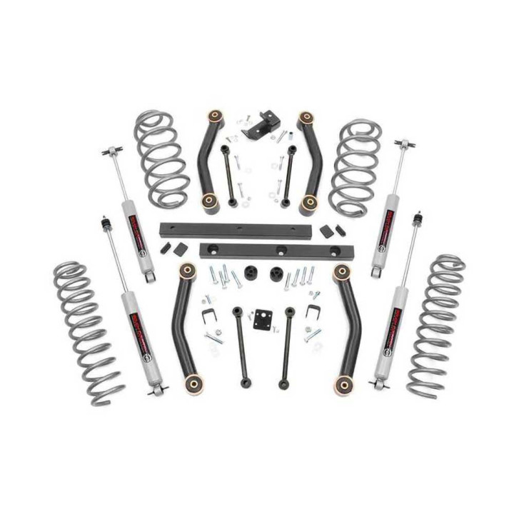 Kit Suspensie de Ridicare, Rough Country 03-06 Lift 4 Inch, Jeep Wrangler 1997 - 2006 - EDK.ro