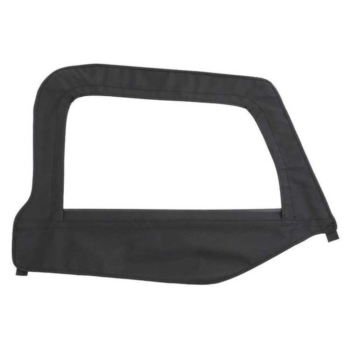 Tapițerie Ușă cu Ramă și Geam Negru Denim Partea Pasagerului, Smittybilt, Jeep Wrangler 1997 - 2006 - EDK.ro