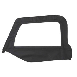 Door Skin with Frame and Window Black Denim Driver Side, Smittybilt, Jeep Wrangler 1997 - 2006 - EDK.ro
