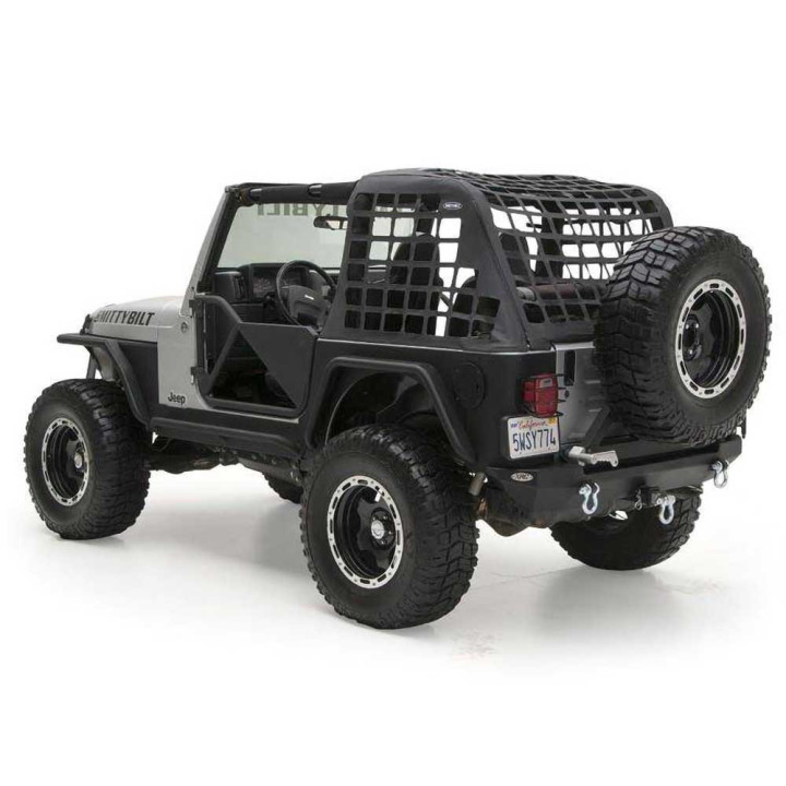 Tubular Doors, Smittybilt, Jeep Wrangler 1997 - 2006 - EDK.ro