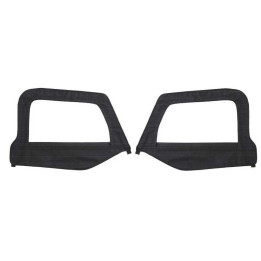 Door Skins with Windows Black Diamond, Smittybilt, Jeep Wrangler 1997 - 2006 - EDK.ro