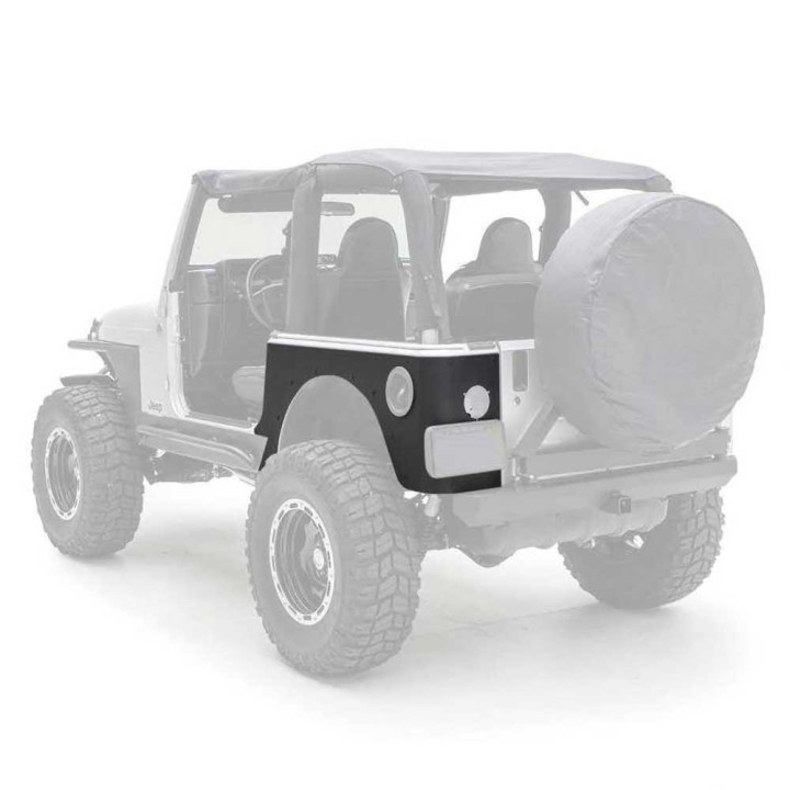 Apărătoare de Colț din Spate, Smittybilt XRC, Jeep Wrangler 1997 - 2006 - EDK.ro