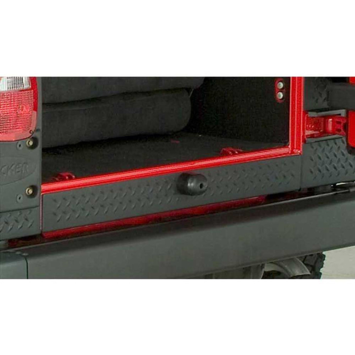 Set Capace Bară Față și Spate, Bushwacker, Jeep Wrangler 1997 - 2006 - EDK.ro
