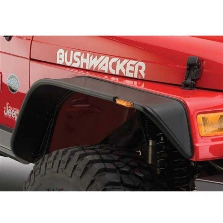 Extensii Aripi Față și Spate, Bushwacker Flat Style, Jeep Wrangler 1997 - 2006 - EDK.ro