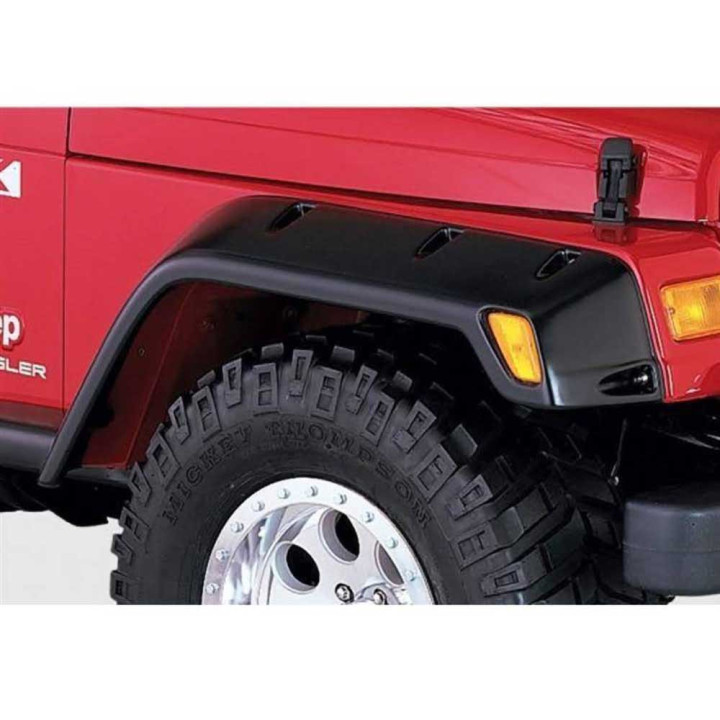Extensii Aripi Față și Spate, Bushwacker Pocket Style, Jeep Wrangler 1997 - 2006 - EDK.ro