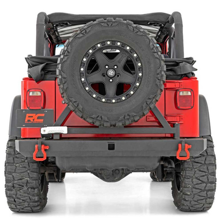 Front and Rear Fender Flares, Rough Country Factory Style, Jeep Wrangler 1997 - 2006 - EDK.ro