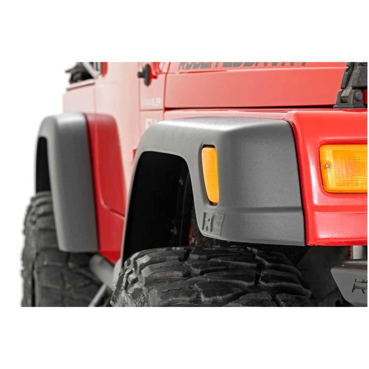 Extensii Aripi Față și Spate, Rough Country Factory Style, Jeep Wrangler 1997 - 2006 - EDK.ro