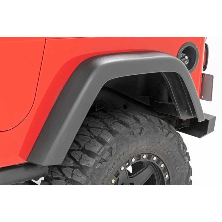Extensii Aripi Față și Spate, Rough Country Factory Style, Jeep Wrangler 1997 - 2006 - EDK.ro