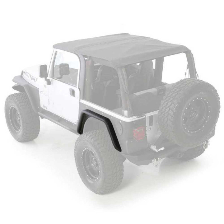 Evidențiere cu Șuruburi de 3 Inch pentru Apărători de Colț XRC, Smittybilt, Jeep Wrangler 1997 - 2006 - EDK.ro