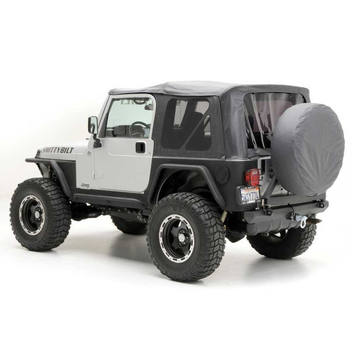 Acoperiș Moale Black Diamond, Smittybilt, Jeep Wrangler 1997 - 2006 - EDK.ro