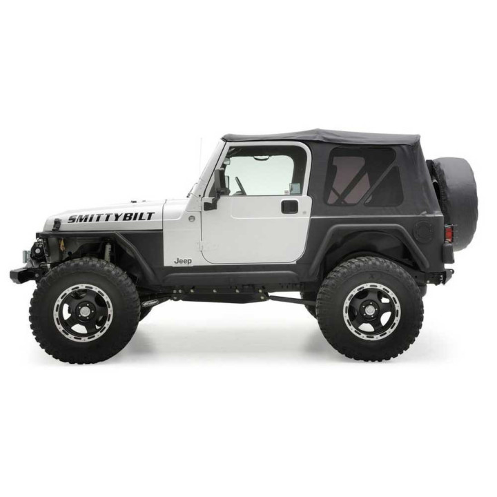 Soft Top Black Diamond, Smittybilt, Jeep Wrangler 1997 - 2006 - EDK.ro