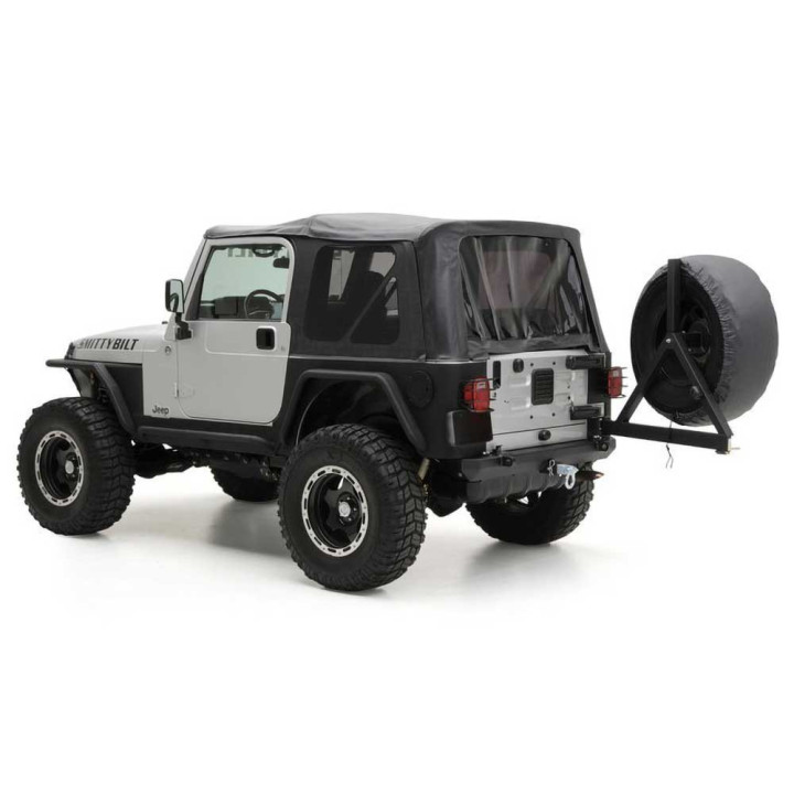 Soft Top Black Diamond, Smittybilt, Jeep Wrangler 1997 - 2006 - EDK.ro