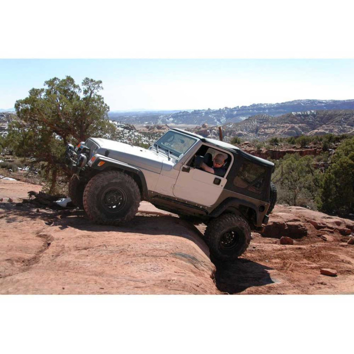Acoperiș Moale Black Diamond, Smittybilt, Jeep Wrangler 1997 - 2006 - EDK.ro