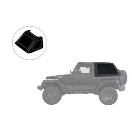 Cargo Window Cover Fastback Black Diamond, Suntop, Jeep Wrangler 1997 - 2006 - EDK.ro