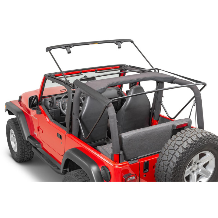 Kit Complet de Accesorii pentru Plafon Moale, MasterTop, Jeep Wrangler 1997 - 2006 - EDK.ro