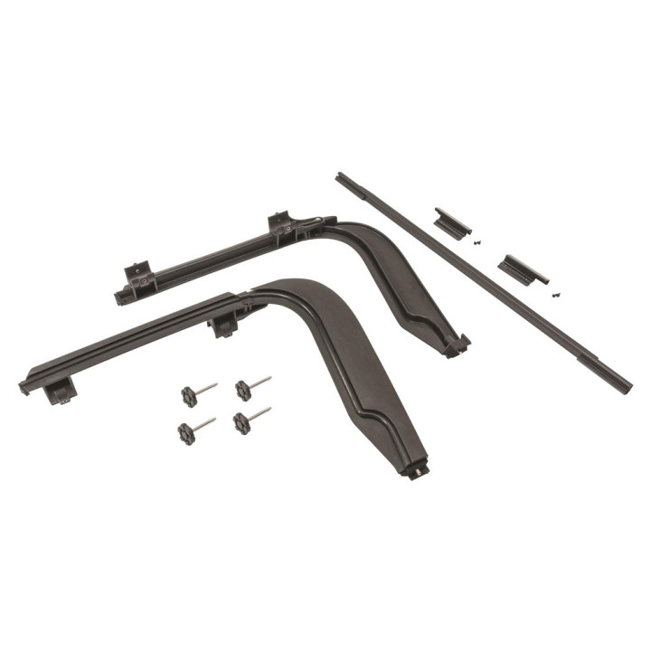 Complete Soft Top Hardware Kit, MasterTop, Jeep Wrangler 1997 - 2006 - EDK.ro