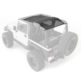 Cloak Extended Mesh Soft Top, Smittybilt, Jeep Wrangler 1997 - 2006 - EDK.ro