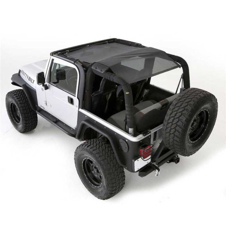 Placă Extensibilă din Plasă Moale Cloak, Smittybilt, Jeep Wrangler 1997 - 2006 - EDK.ro
