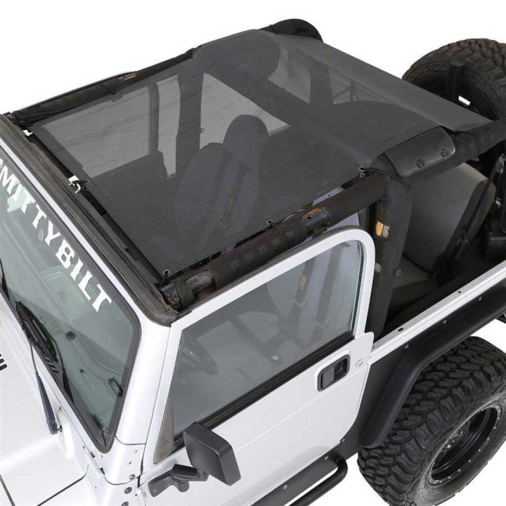 Placă Extensibilă din Plasă Moale Cloak, Smittybilt, Jeep Wrangler 1997 - 2006 - EDK.ro